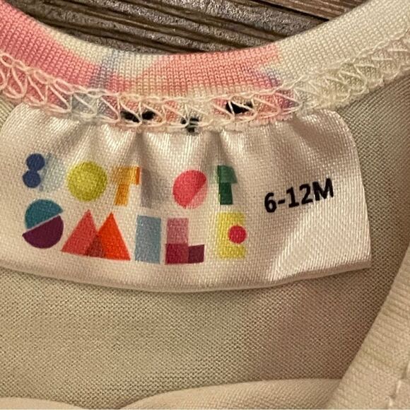 Dot Dot Smile 6 Ballet Style Dresses Multiple Patterns and Colors Size 6-12 mos - Picture 8 of 12